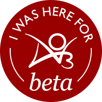 i was here for beta (ao3 badge)